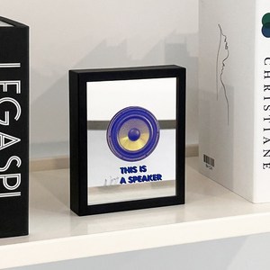 모던 스틸 인테리어 장식 블루투스 액자 스피커