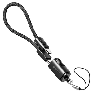 티엑스온 휴대용 고리형 C타입-C타입 키링 손목 스트랩 충전 숏케이블