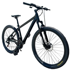 클릭 시마노21단 디스크브레이크 알루미늄 MTB 미조립 자전거 ZEST29D, 1개, 180cm, 무광블랙