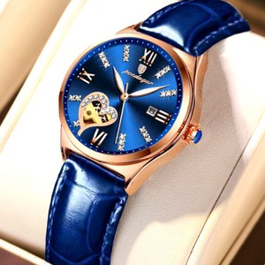 여성 가죽 패션 손목 시계