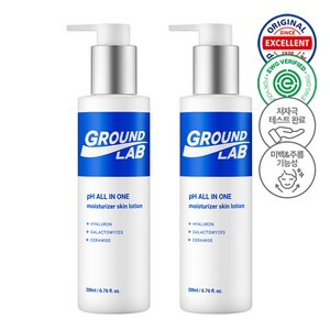그라운드랩 남자 올인원 화장품 모이스처라이저 스킨 로션, 2개, 200ml