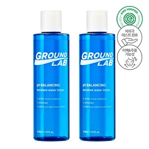 그라운드랩 밸런싱 모이스처 올인원 워터 로션, 2개, 210ml