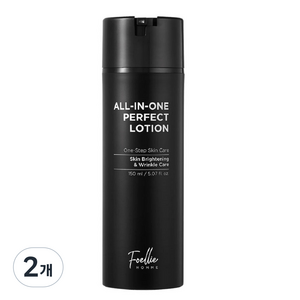 포엘리에 옴므 5 IN 1 기능성 올인원 남자 로션, 150ml, 2개