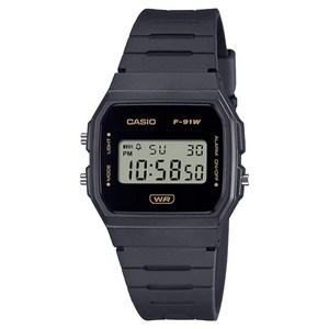 카시오 남성용 우레탄 시계 F-91WB-8A