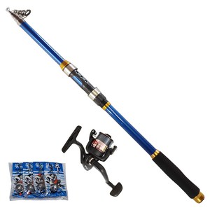 히트몬스터 청월 갯바위 방파제 원투낚시대 세트