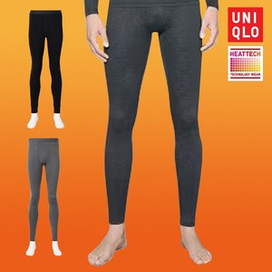 [매장판]유니클로 남성 히트텍 하의 내의 발열 내복 타이즈+STOC파우치