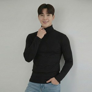 남성 모달 목폴라 내복 발열 상의 히트앤웜 부드러운 감촉 겨울 보온 터틀넥