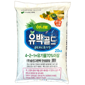 하나로유박골드 20kg 유박 퇴비 계분 친환경 유기농업자재, 20kg, 1개