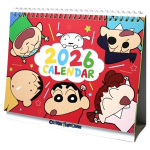 짱구 2026 데스크 캘린더 가로