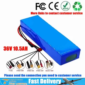 전기 자전거 배터리 밧데리 전동  36V 리튬 이온 팩 10s3100Ahdc t 커넥터 및 스쿠터에 적합 BMS 충전기 장착