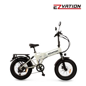 이지베이션 BKO 전기자전거 850W 48V 오프로드 팻바이크 20인치, 크림화이트 48V 10Ah, 알루미늄