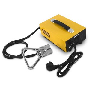 전동지게차 충전기 220v단상충전기 골프카트 노란색 전기 배터리충전기 배터리