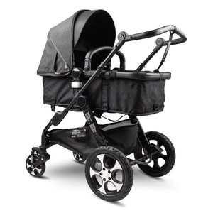 아이빌리브 절충형 유모차 + 방풍 돔커버, 라이트 모카+돔커버