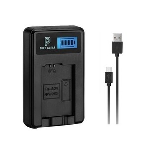 퓨어클리어 삼성 BP-1030 LCD 싱글 USB 호환 충전기