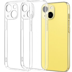 아이엔조이 하드 투명 카메라 보호 아이폰 갤럭시s 휴대폰 케이스 2개