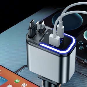 SEVOREN 동시5대충전 180W릴타입 차량용 고속충전기