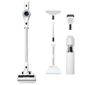 최신형 차이슨 무선 스틱 청소기 BLDC 흡입력 좋은 진공청소기 + 다양한 구성품 + 평생AS