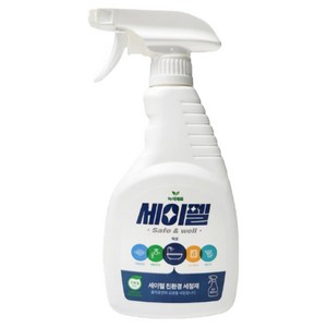 안셈 친환경 욕실 세정제 물때 클리너 세이펠,560ml 1개
