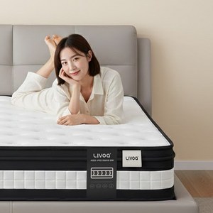 리보아 무음 독립스프링 바닥 침대 매트리스