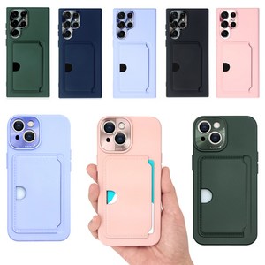 갤럭시버디4 (SM-A166L) 메탈 렌즈 보호 카드 수납 젤리 케이스