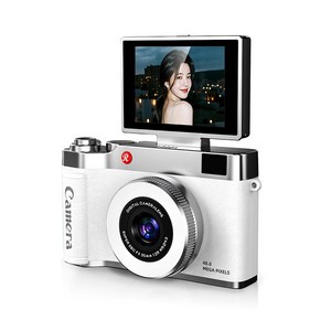 빈티지 디카 디지털 180도 회전 화면 휴대용 여행용 감성 소형 인생 레트로 지털 카메라