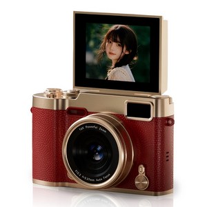 빈티지 디지털 카메라 180도 회전 화면 학생 캠퍼스 64GB 디카