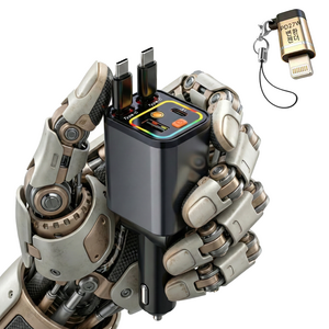 SUNRIVER 선리버 차량용 4세대 미니형 초고속 충전기 릴케이블 타입C 두개 PD한개 USB한개 총 4개 동시충전가능, 스타라이트 Type-c+Type-c PD36W