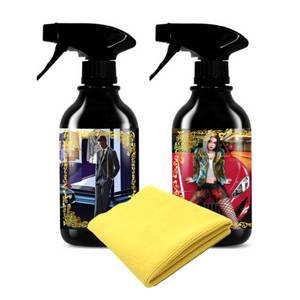 카티바 웻 왁스500ml+광 부스터 500ml+스피드폴리쉬 타월 세트