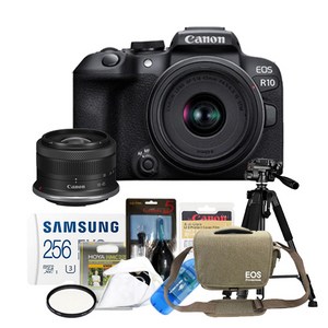 캐논 EOS R10(바디)+메모리포함 8종 악세사리 패키지/컬스