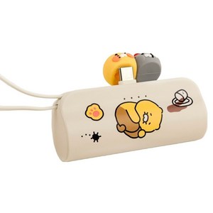 카카오프렌즈 CS 도킹형 보조배터리 5000mAh 멀티단자