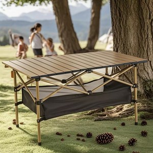 크크라이프 알루미늄 디럭스 롤 캠핑 테이블