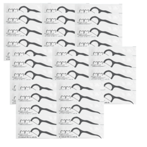 비브랜드 개별 포장 치실 400D 고강도 대용량 500개입