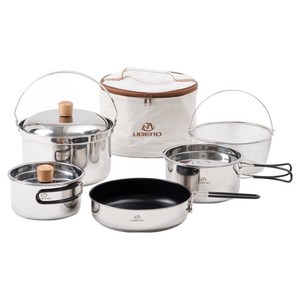 LIBERO 웜벳 스텐 코펠 7~8인용 세트