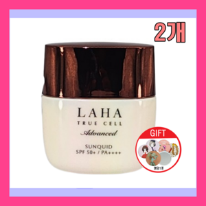 [이자녹스] 라하 트루셀 선퀴드 SPF50+ 강력한 자외선 차단촉촉한 밀착감 50ml 대용량+원형손거울