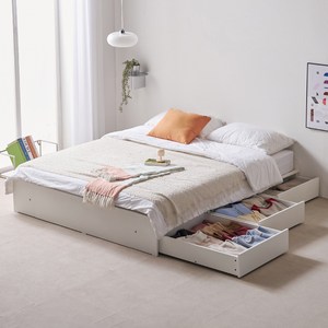 서울 소호 존 수납 무헤드 침대프레임 단품 방문설치