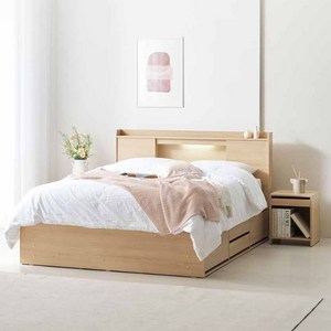 에몬스 로이드 빅 수납 침대 킹