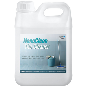 나노클린 포세린타일클리너 3.75리터 거실바닥 상가청소 사무실세제 세정제, 1개, 4L