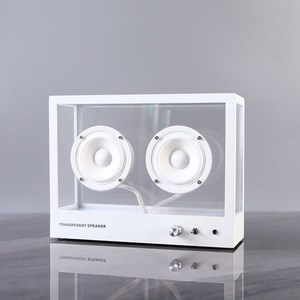 투명스피커 거실 감성 스피커 인테리어 블루투스 스피커