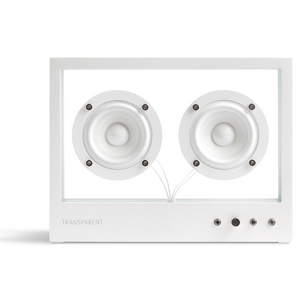 트랜스페어런트 스몰 투명 블루투스 스피커, 화이트