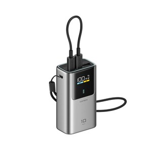 쿡테크 10 mini 파워뱅크 10000mAh 55W 고속 충전 보조배터리/ C타입 삼성 45W 보조배터리/여행용 기내반입, PB1055