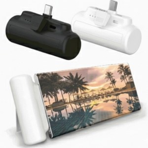 휴대폰 보조 배터리 도킹형 고속 C타입 미니 각인 판촉 단체 대량