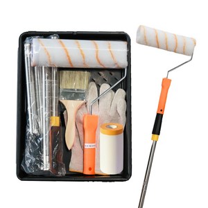 9인치 롤러 4단 장대 트레이 세트, 1개