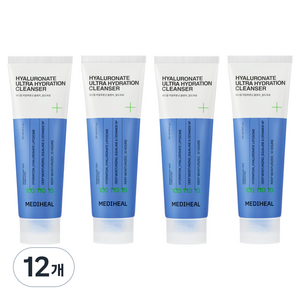 메디힐 히알루론산 밀도보습 클렌징폼, 12개, 120ml