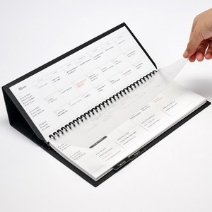 2026 타임맵 위클리플래너 스탠딩 주간 스케줄러, 타임맵위클리플래너(블랙), 1개