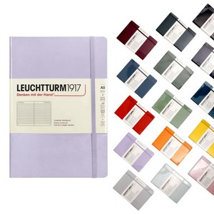 로이텀 하드커버 미디움 A5 무지 노트, 퍼시픽 그린