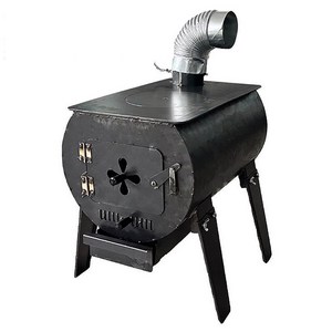 소형 화목난로 캠핑 농막 시골주택 전원주택 난방 화로대, 소형