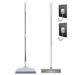 미오르 화장실 청소솔 욕실 바닥 틈새 청소도구, 화이트, 1세트