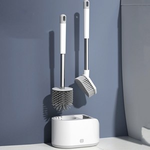 홈라인 벽걸이형 변기솔 청소솔 이중 브러쉬