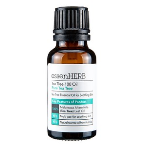 에센허브 티트리 100 오일, 20ml, 1개