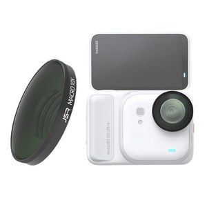 Insta360 GO Ultra 전용 매크로 렌즈 필터 근거리 접사 모자마운트 사용 고 울트라, 1개